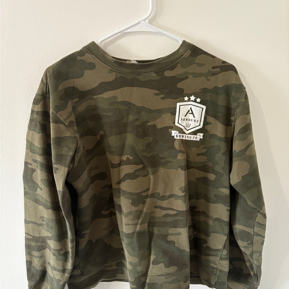 Camouflage Crewneck Sweatshirt